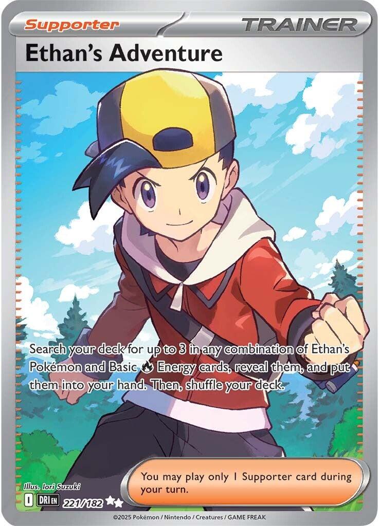 Ethan's Adventure (221/182) [Scarlet & Violet: Destined Rivals] | Game Master's Emporium (The New GME)