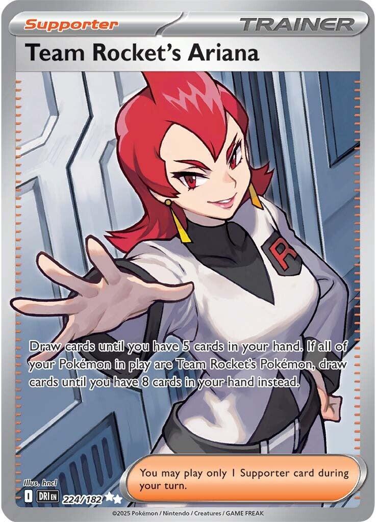 Team Rocket's Ariana (224/182) [Scarlet & Violet: Destined Rivals] | Game Master's Emporium (The New GME)