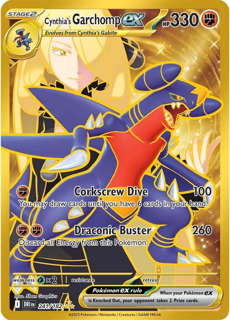 Cynthia's Garchomp ex (241/182) [Scarlet & Violet: Destined Rivals] | Game Master's Emporium (The New GME)