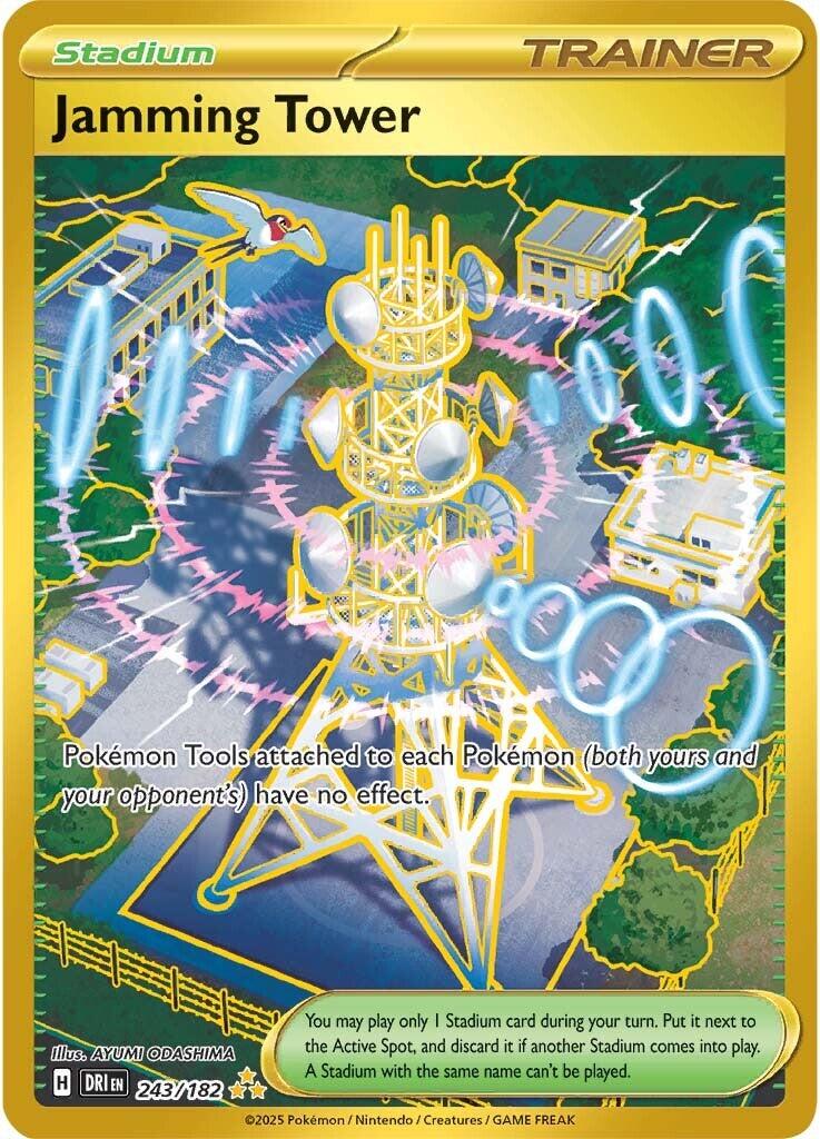 Jamming Tower (243/182) [Scarlet & Violet: Destined Rivals] | Game Master's Emporium (The New GME)