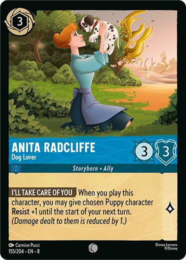 Anita Radcliffe - Dog Lover (155/204) [Reign of Jafar] | Game Master's Emporium (The New GME)