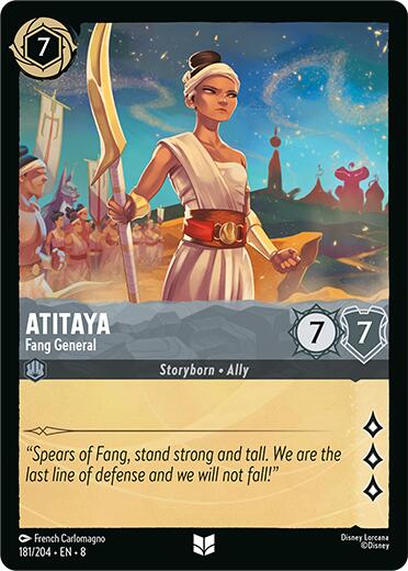 Atitaya - Fang General (181/204) [Reign of Jafar] | Game Master's Emporium (The New GME)