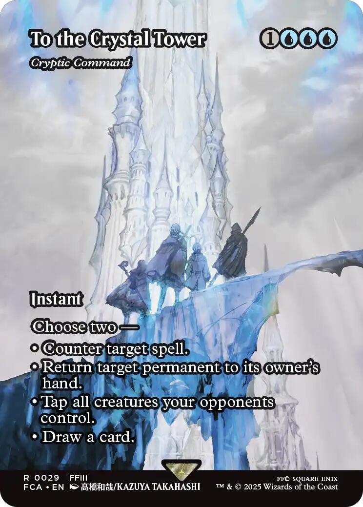 To the Crystal Tower - Cryptic Command (Showcase) [FINAL FANTASY : Through the Ages] | Game Master's Emporium (The New GME)