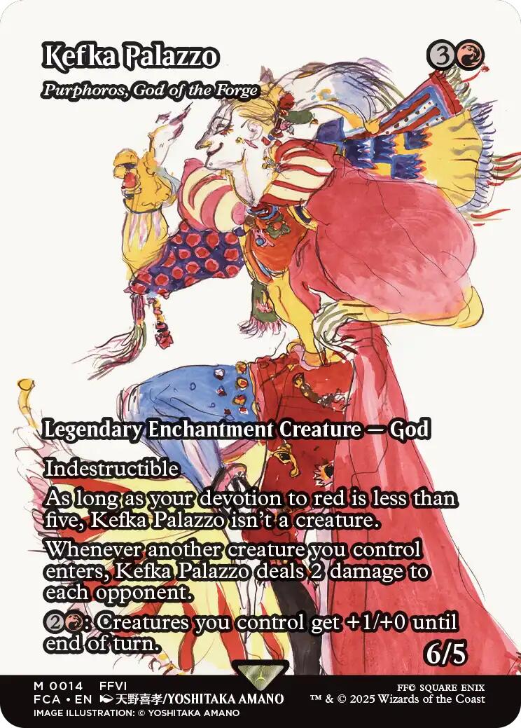 Kefka Palazzo - Purphoros, God of the Forge (Showcase) [FINAL FANTASY : Through the Ages] | Game Master's Emporium (The New GME)