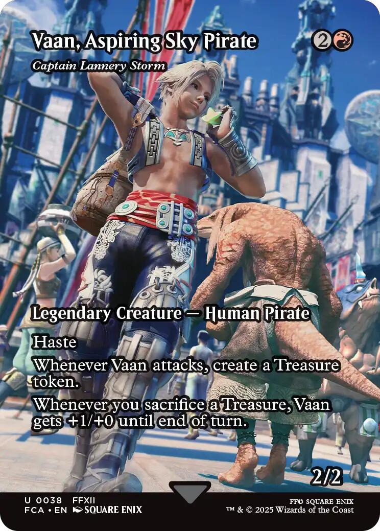 Vaan, Aspiring Sky Pirate - Captain Lannery Storm (Showcase) [FINAL FANTASY : Through the Ages] | Game Master's Emporium (The New GME)