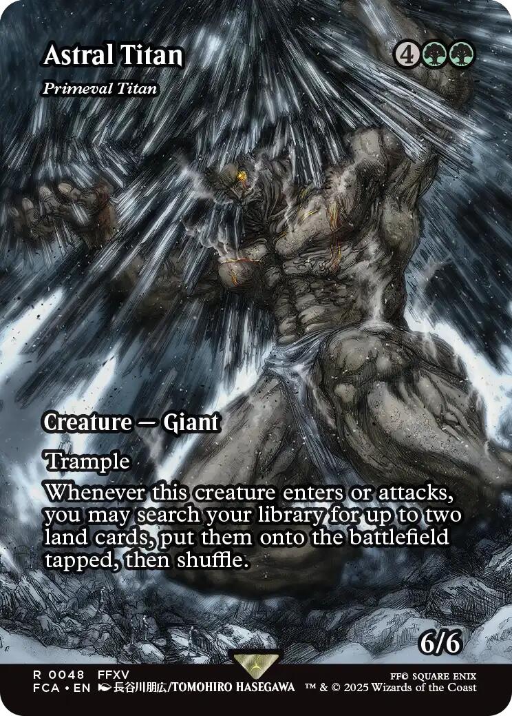 Astral Titan - Primeval Titan (Showcase) [FINAL FANTASY : Through the Ages] | Game Master's Emporium (The New GME)