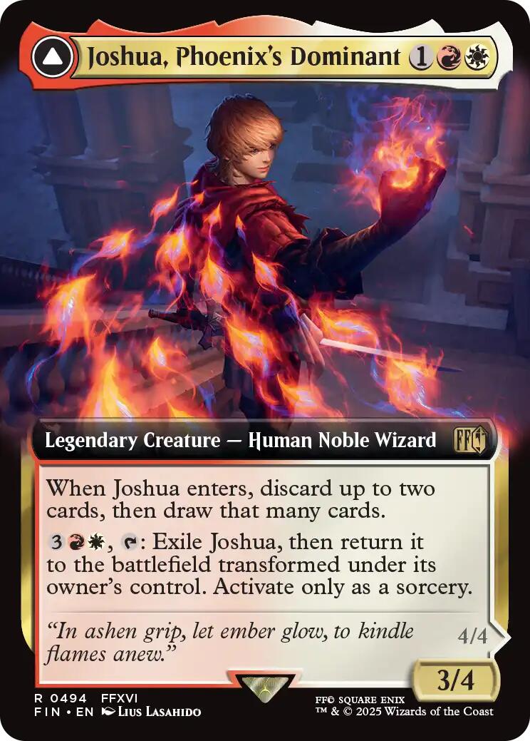 Joshua, Phoenix's Dominant (Extended Art) [FINAL FANTASY] | Game Master's Emporium (The New GME)