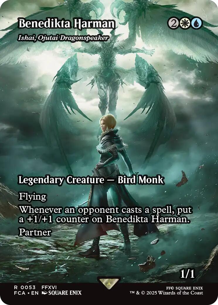 Benedikta Harman - Ishai, Ojutai Dragonspeaker (Showcase) [FINAL FANTASY : Through the Ages] | Game Master's Emporium (The New GME)
