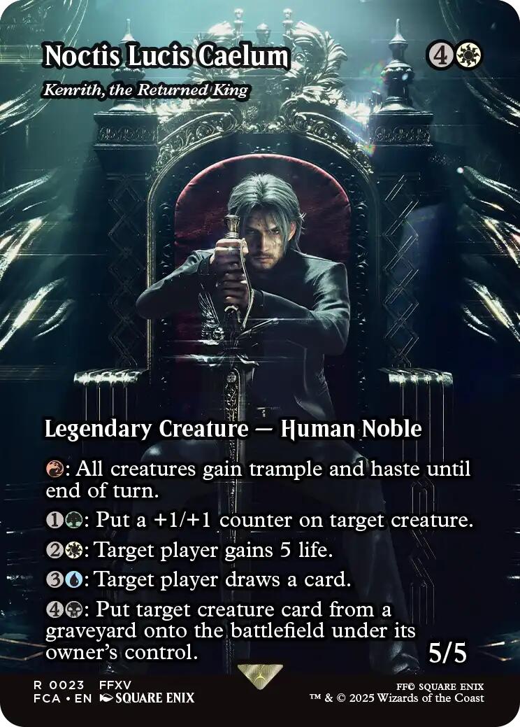 Noctis Lucis Caelum - Kenrith, the Returned King (Showcase) [FINAL FANTASY : Through the Ages] | Game Master's Emporium (The New GME)
