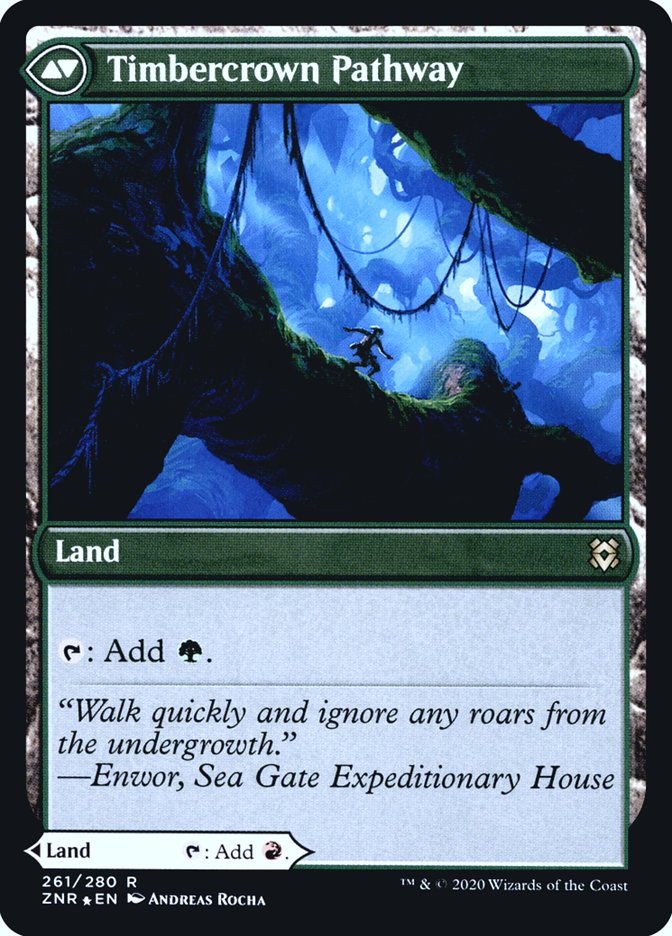 Cragcrown Pathway // Timbercrown Pathway [Zendikar Rising Prerelease Promos] | Game Master's Emporium (The New GME)