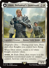 Dion, Bahamut's Dominant // Bahamut, Warden of Light [FINAL FANTASY] | Game Master's Emporium (The New GME)
