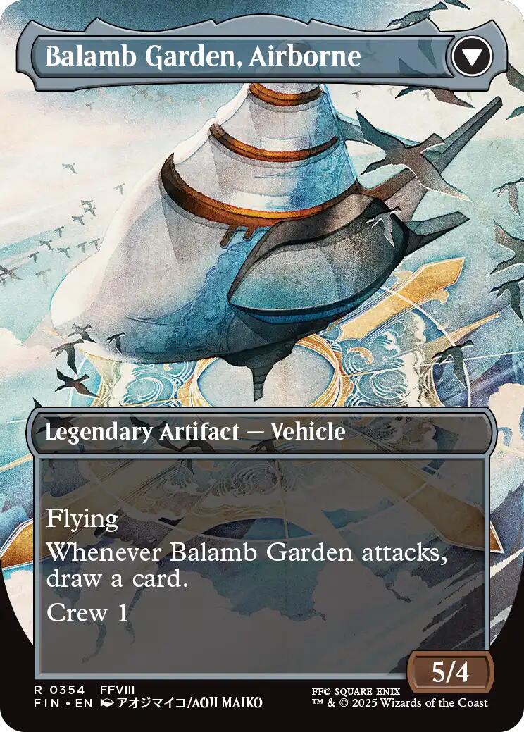 Balamb Garden, SeeD Academy // Balamb Garden, Airborne (Borderless) [FINAL FANTASY] | Game Master's Emporium (The New GME)