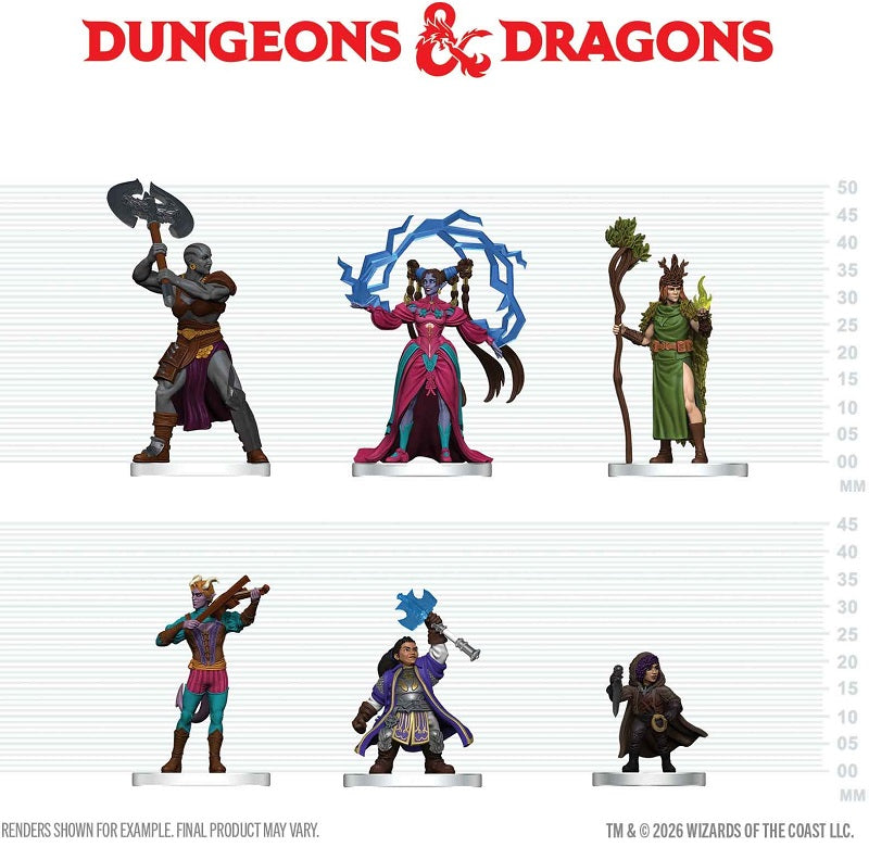 D&D Mini Icons of the Realms Players Handbook Spells & Steel Starter Set | Game Master's Emporium (The New GME)