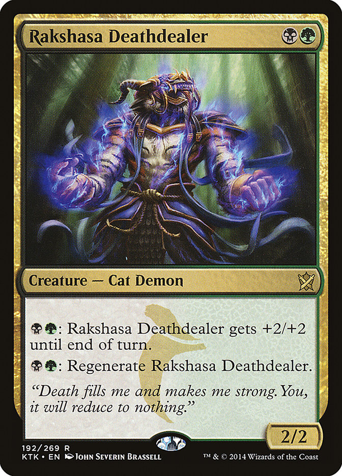 Rakshasa Deathdealer [Khans of Tarkir] | Game Master's Emporium (The New GME)