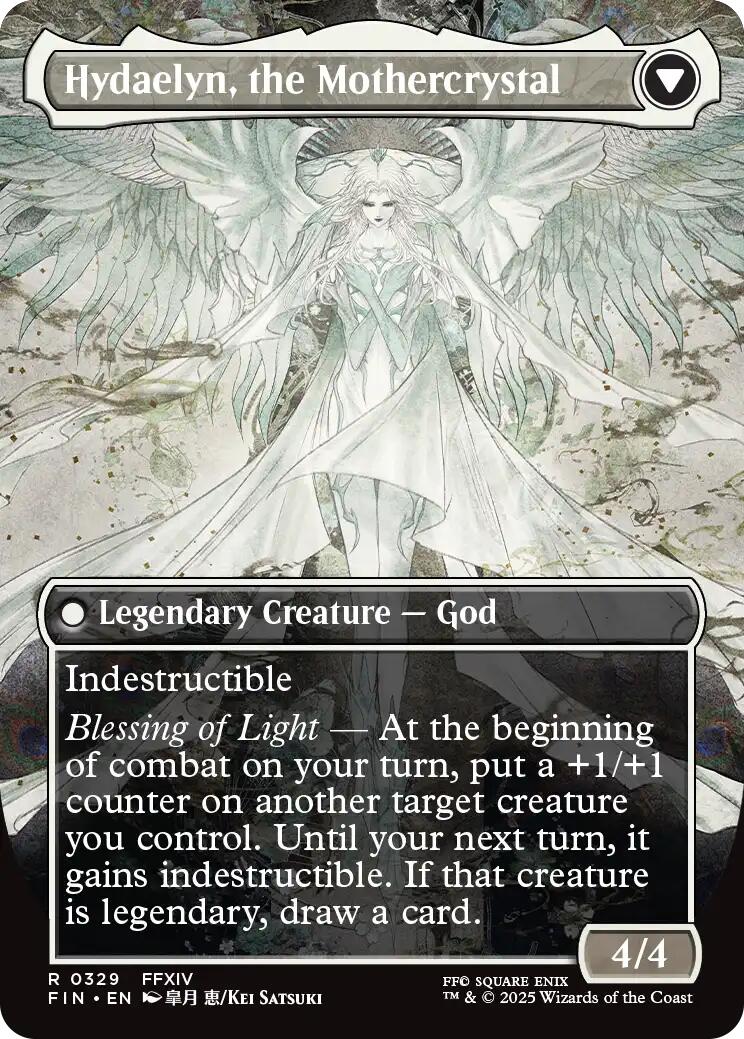 Venat, Heart of Hydaelyn // Hydaelyn, the Mothercrystal (Borderless) [FINAL FANTASY] | Game Master's Emporium (The New GME)