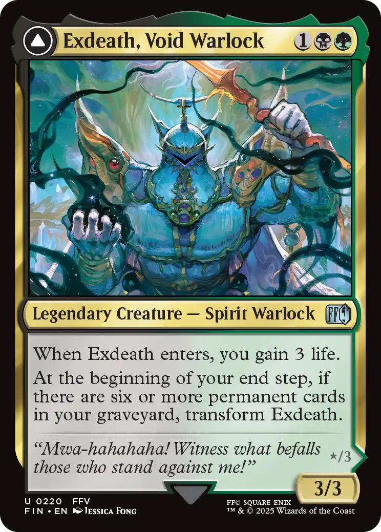 Exdeath, Void Warlock // Neo Exdeath, Dimension's End [FINAL FANTASY] | Game Master's Emporium (The New GME)