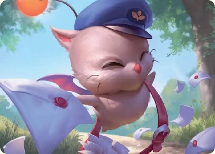 Delivery Moogle Art Card [FINAL FANTASY Art Series] | Game Master's Emporium (The New GME)