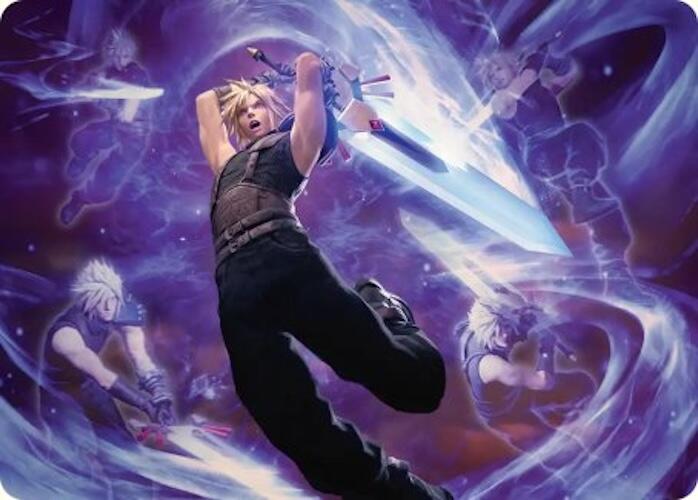 Cloud's Limit Break Art Card [FINAL FANTASY Art Series] | Game Master's Emporium (The New GME)