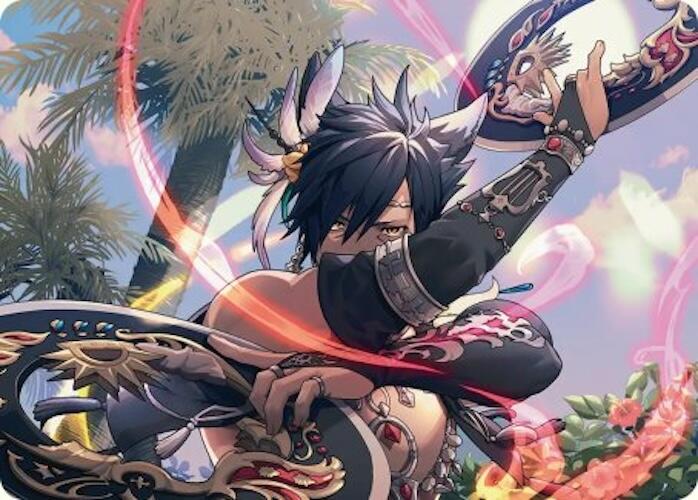 Dancer's Chakrams Art Card [FINAL FANTASY Art Series] | Game Master's Emporium (The New GME)