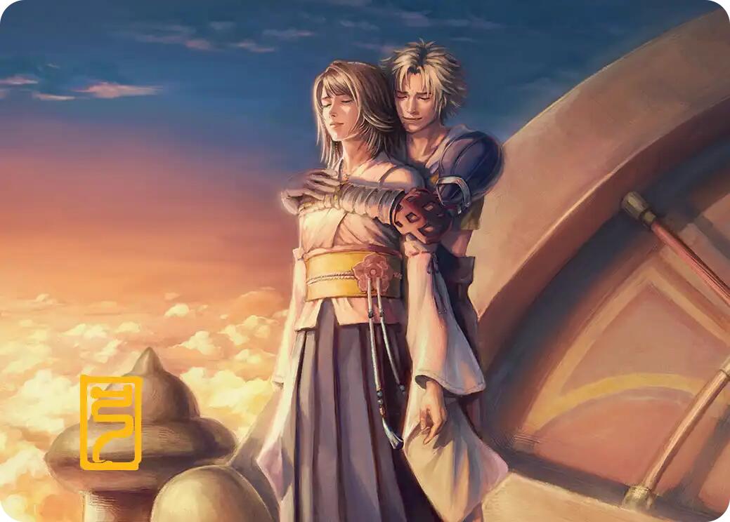 Farewell Art Card (Gold-Stamped Signature) [FINAL FANTASY Art Series] | Game Master's Emporium (The New GME)