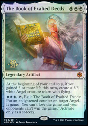 The Book of Exalted Deeds [Dungeons & Dragons: Adventures in the Forgotten Realms Prerelease Promos] | Game Master's Emporium (The New GME)