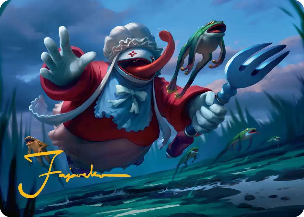 Quina, Qu Gourmet Art Card (Gold-Stamped Signature) [FINAL FANTASY Art Series] | Game Master's Emporium (The New GME)