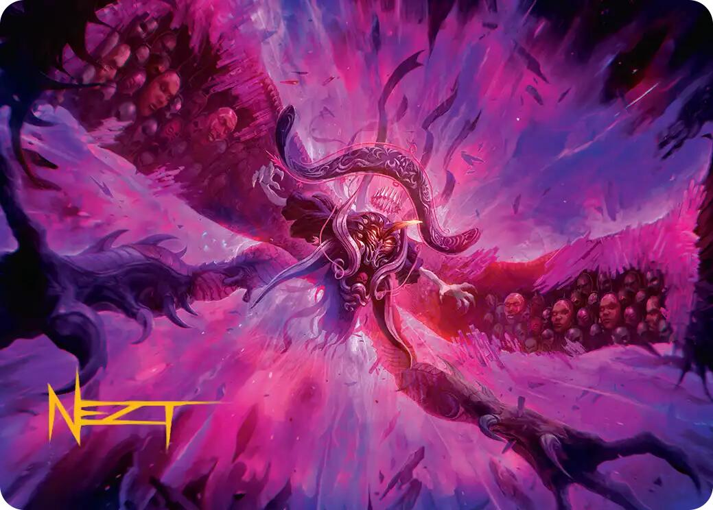 Hades, Sorcerer of Eld Art Card (Gold-Stamped Signature) [FINAL FANTASY Art Series] | Game Master's Emporium (The New GME)