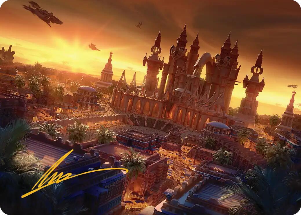 Rabanastre, Royal City Art Card (Gold-Stamped Signature) [FINAL FANTASY Art Series] | Game Master's Emporium (The New GME)