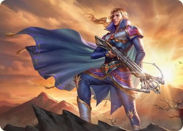 Edgar, Master Machinist Art Card [FINAL FANTASY Art Series] | Game Master's Emporium (The New GME)