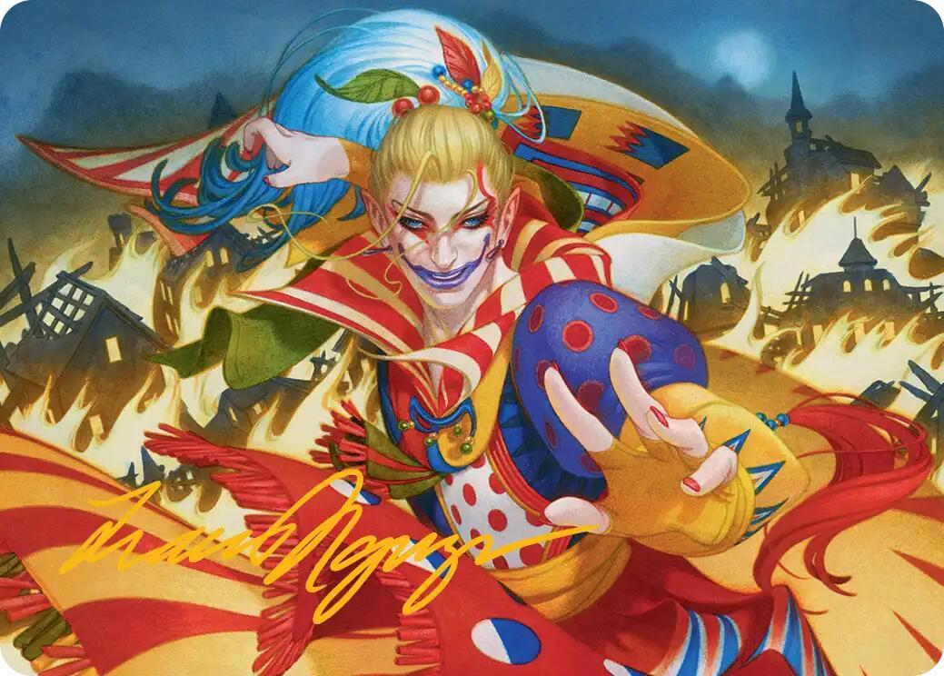 Ruinous Ultimatum Art Card (Gold-Stamped Signature) [FINAL FANTASY Art Series] | Game Master's Emporium (The New GME)