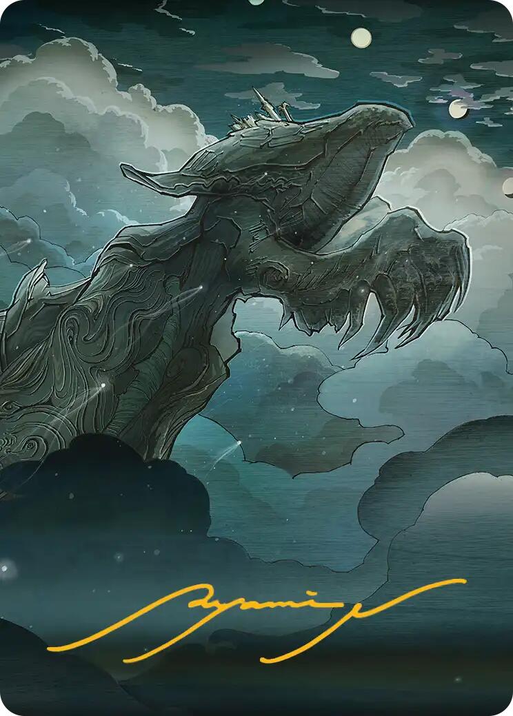 Sin, Spira's Punishment Art Card (Gold-Stamped Signature) [FINAL FANTASY Art Series] | Game Master's Emporium (The New GME)