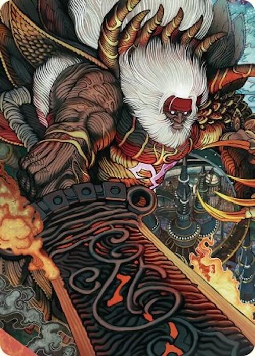 Braska's Final Aeon Art Card [FINAL FANTASY Art Series] | Game Master's Emporium (The New GME)