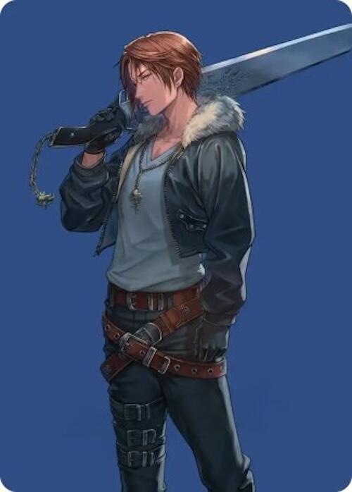 Squall, SeeD Mercenary Art Card [FINAL FANTASY Art Series] | Game Master's Emporium (The New GME)