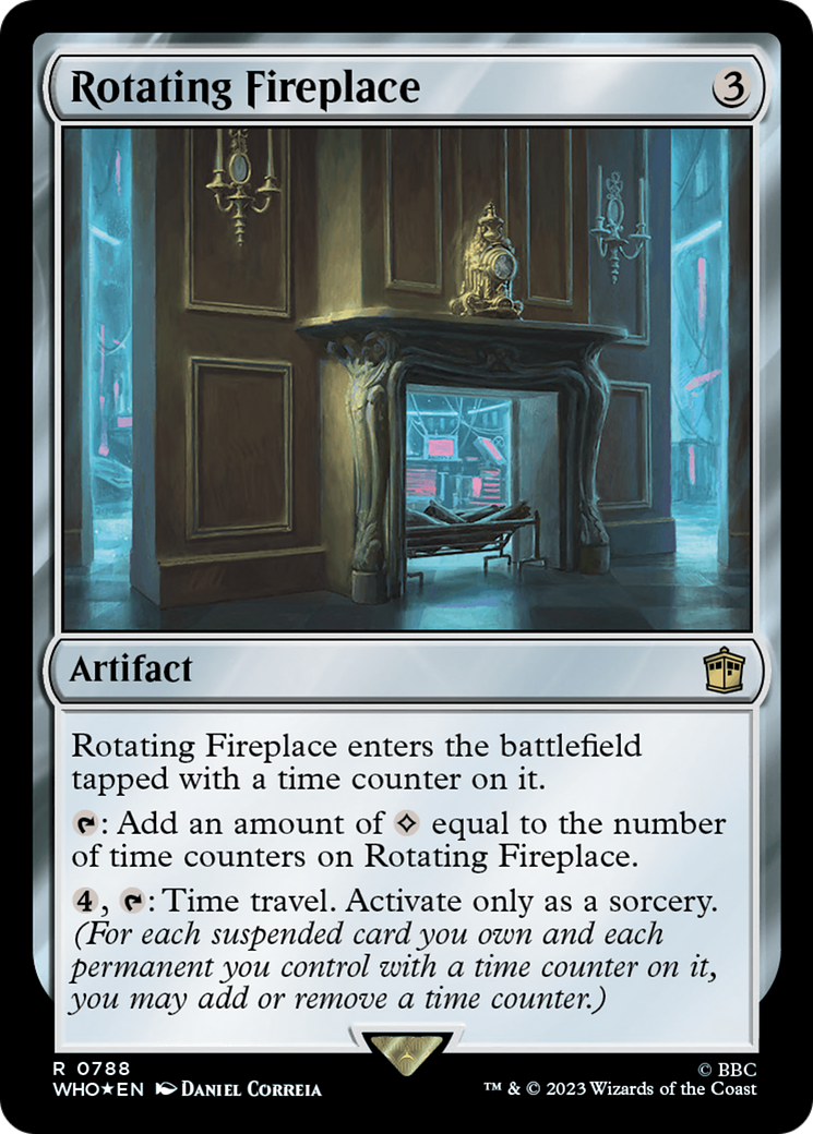 Rotating Fireplace (Surge Foil) [Doctor Who] | Game Master's Emporium (The New GME)