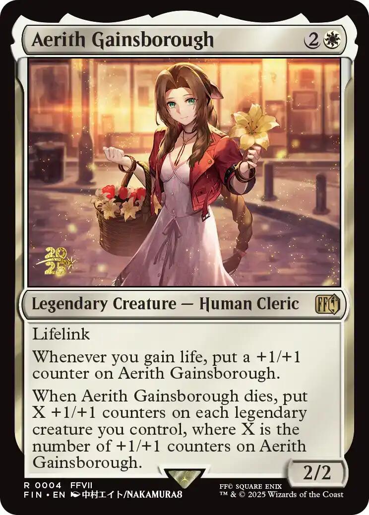 Aerith Gainsborough [FINAL FANTASY Prerelease Promo] | Game Master's Emporium (The New GME)