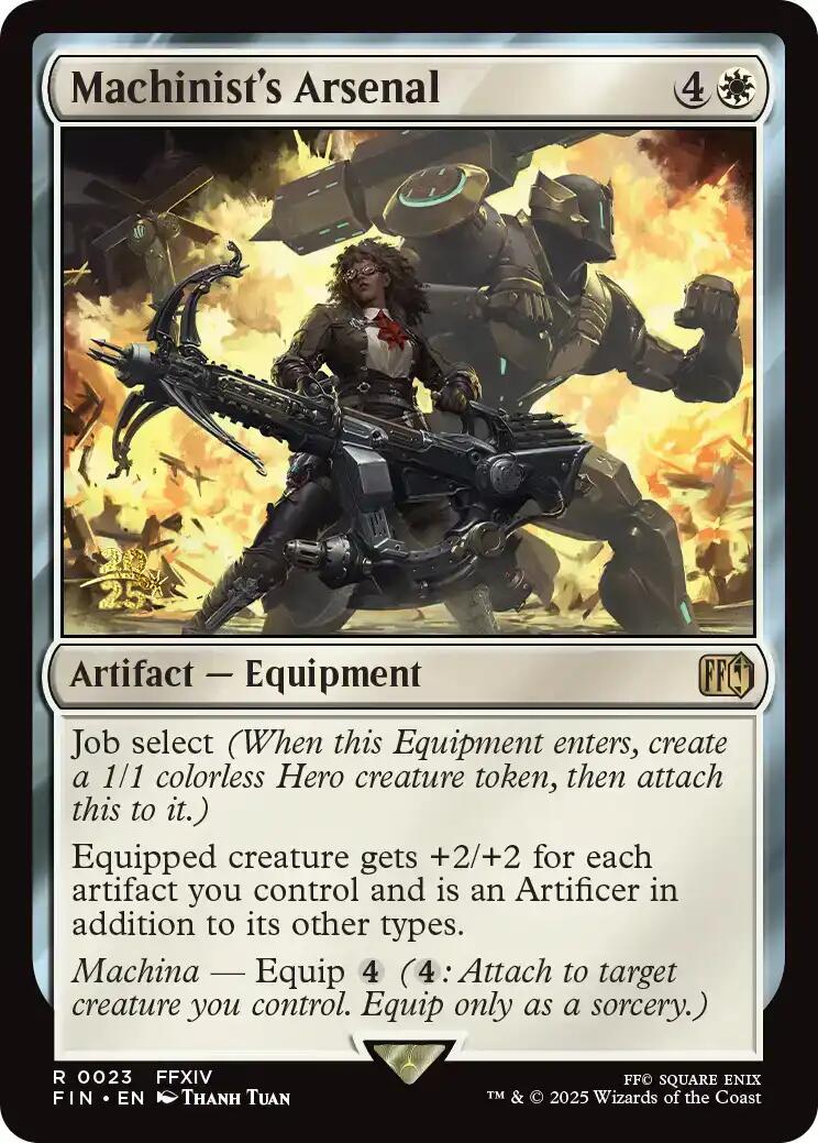Machinist's Arsenal [FINAL FANTASY Prerelease Promo] | Game Master's Emporium (The New GME)
