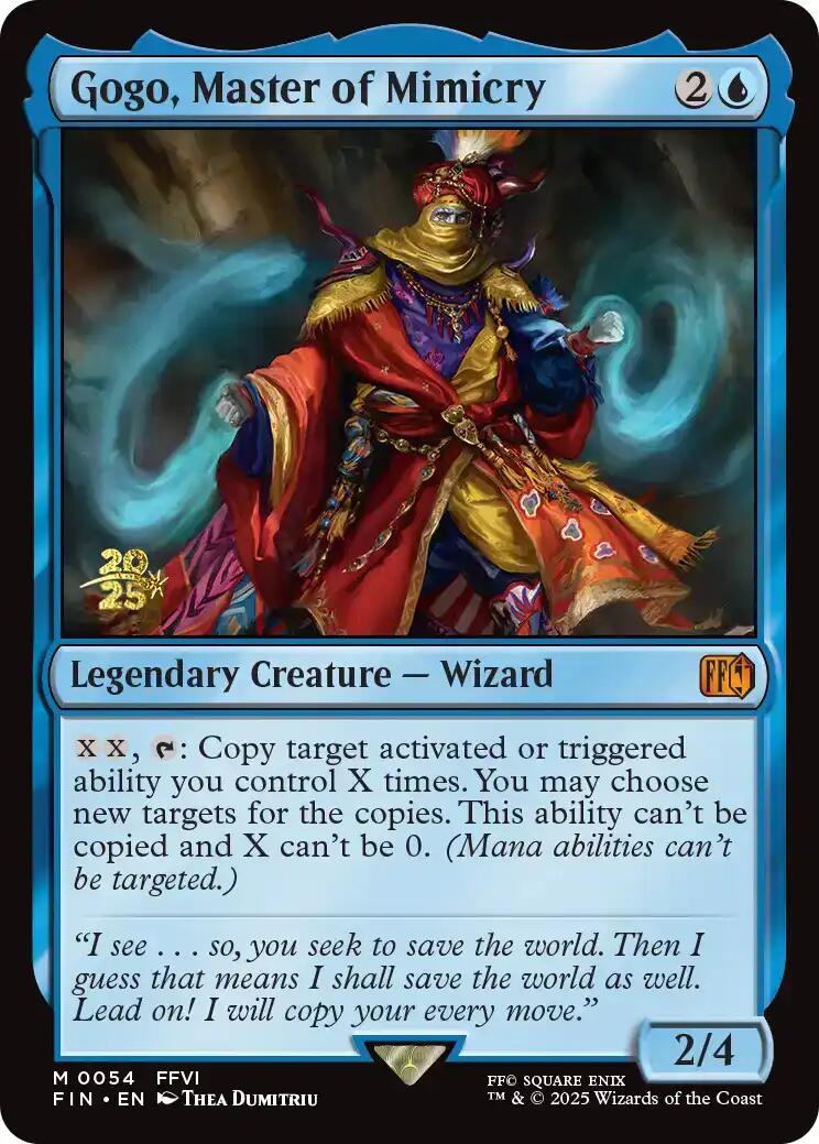 Gogo, Master of Mimicry [FINAL FANTASY Prerelease Promo] | Game Master's Emporium (The New GME)