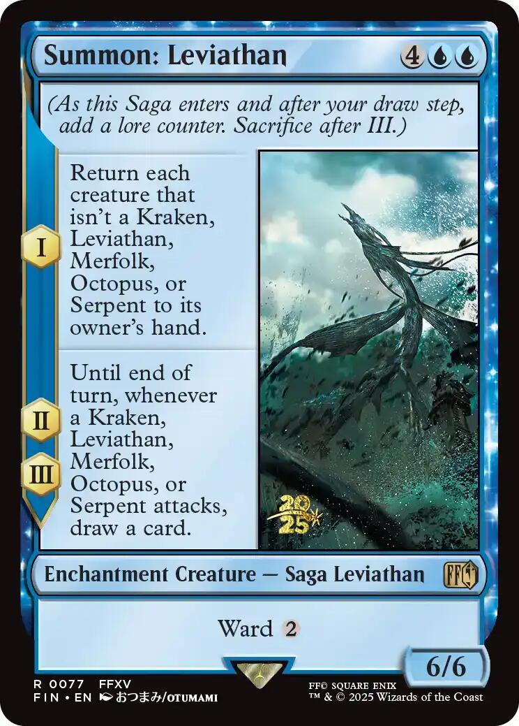 Summon: Leviathan [FINAL FANTASY Prerelease Promo] | Game Master's Emporium (The New GME)