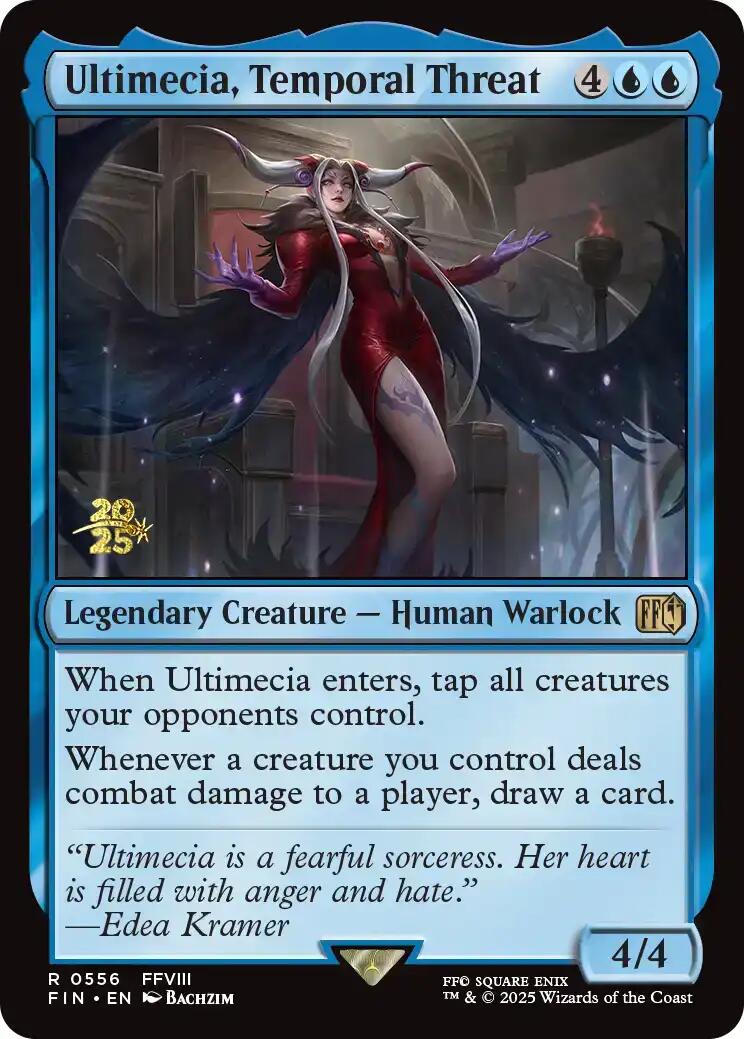 Ultimecia, Temporal Threat [FINAL FANTASY Prerelease Promo] | Game Master's Emporium (The New GME)