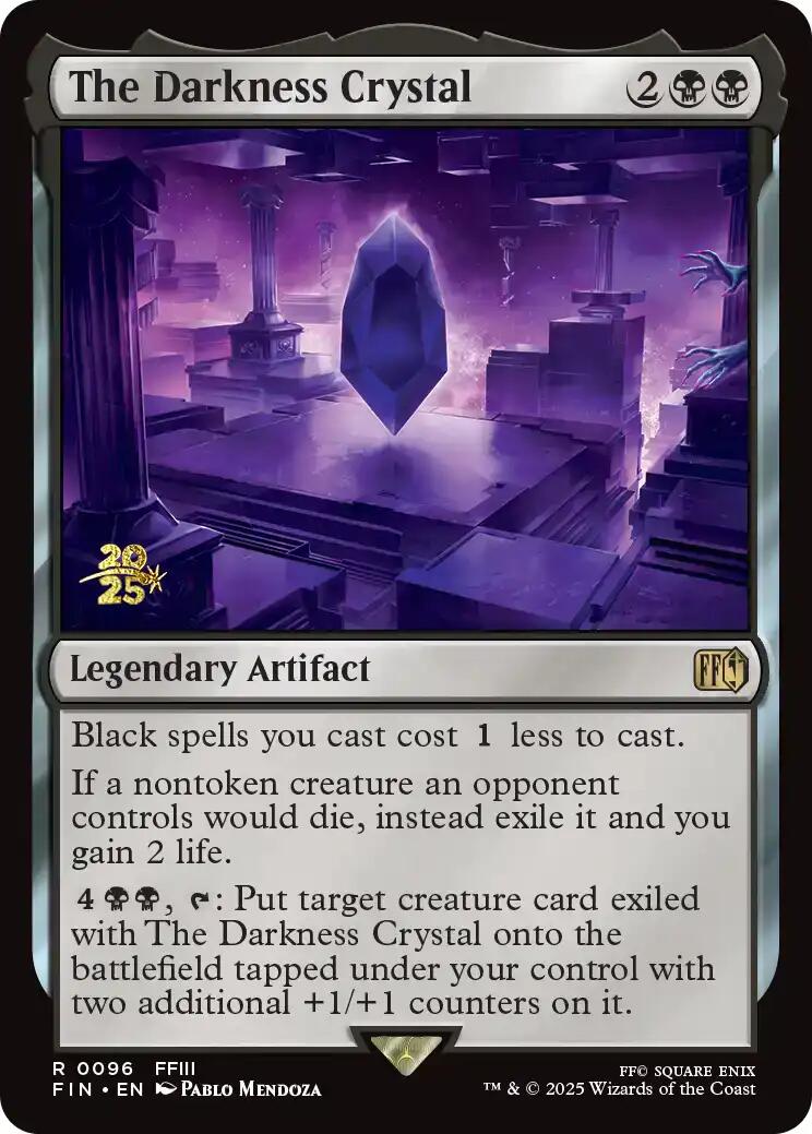 The Darkness Crystal [FINAL FANTASY Prerelease Promo] | Game Master's Emporium (The New GME)