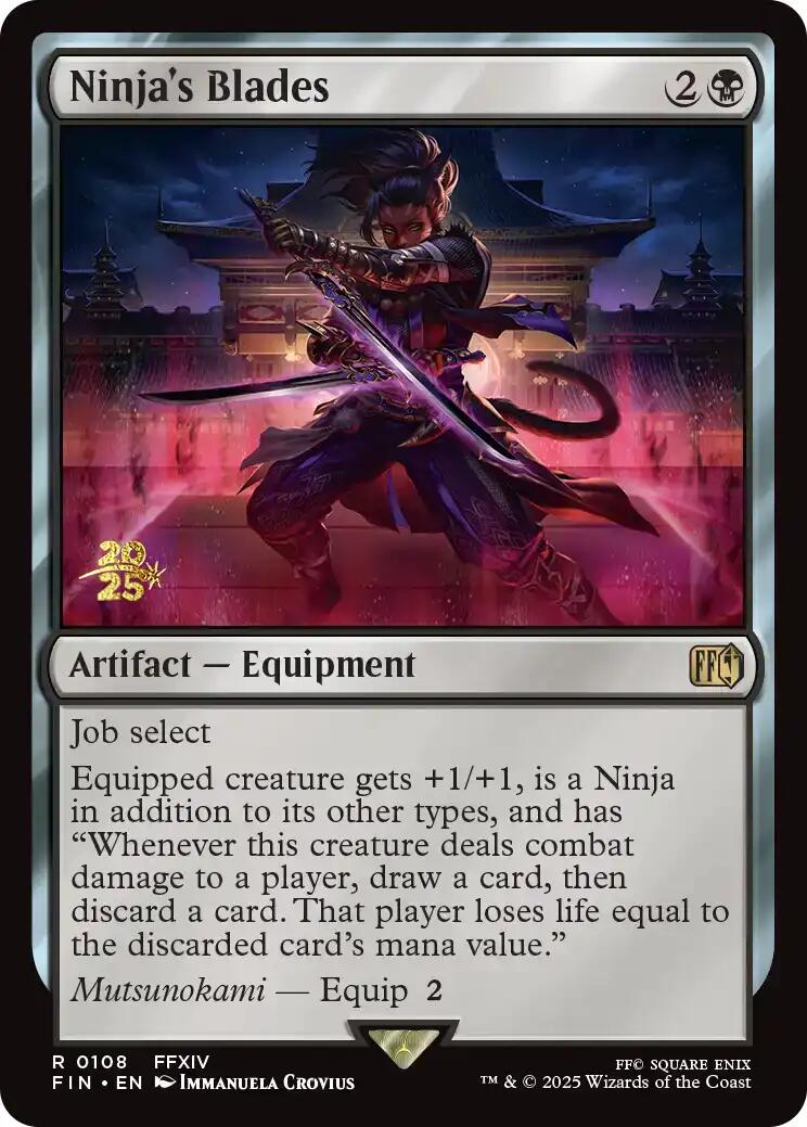 Ninja's Blades [FINAL FANTASY Prerelease Promo] | Game Master's Emporium (The New GME)