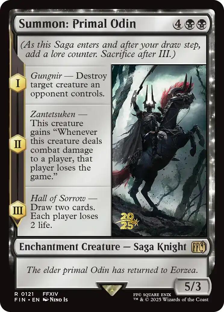 Summon: Primal Odin [FINAL FANTASY Prerelease Promo] | Game Master's Emporium (The New GME)