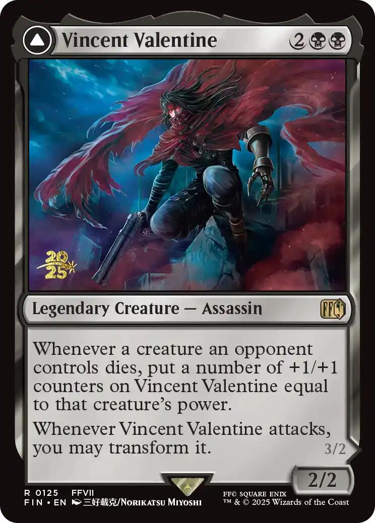 Vincent Valentine // Galian Beast [FINAL FANTASY Prerelease Promo] | Game Master's Emporium (The New GME)