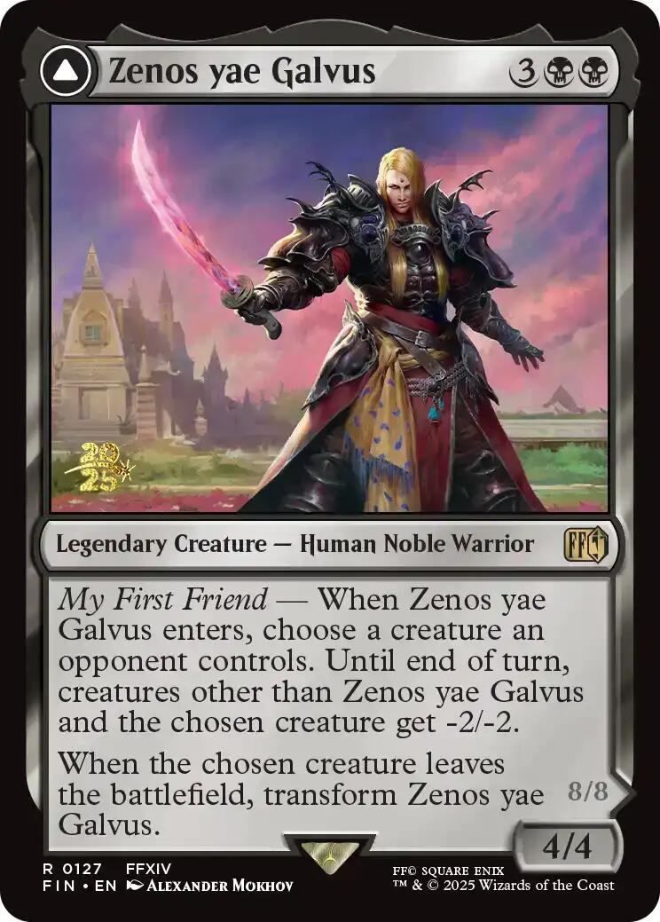 Zenos yae Galvus // Shinryu, Transcendent Rival [FINAL FANTASY Prerelease Promo] | Game Master's Emporium (The New GME)