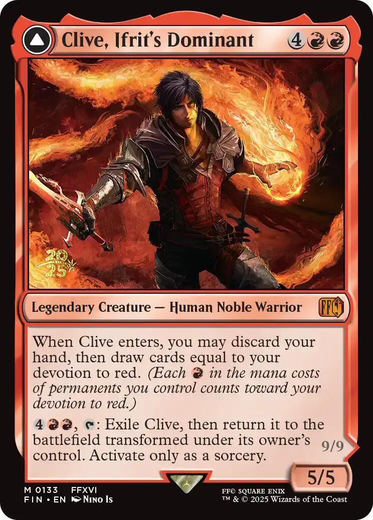 Clive, Ifrit's Dominant [FINAL FANTASY Prerelease Promo] | Game Master's Emporium (The New GME)