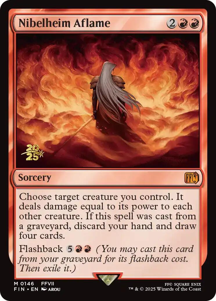 Nibelheim Aflame [FINAL FANTASY Prerelease Promo] | Game Master's Emporium (The New GME)