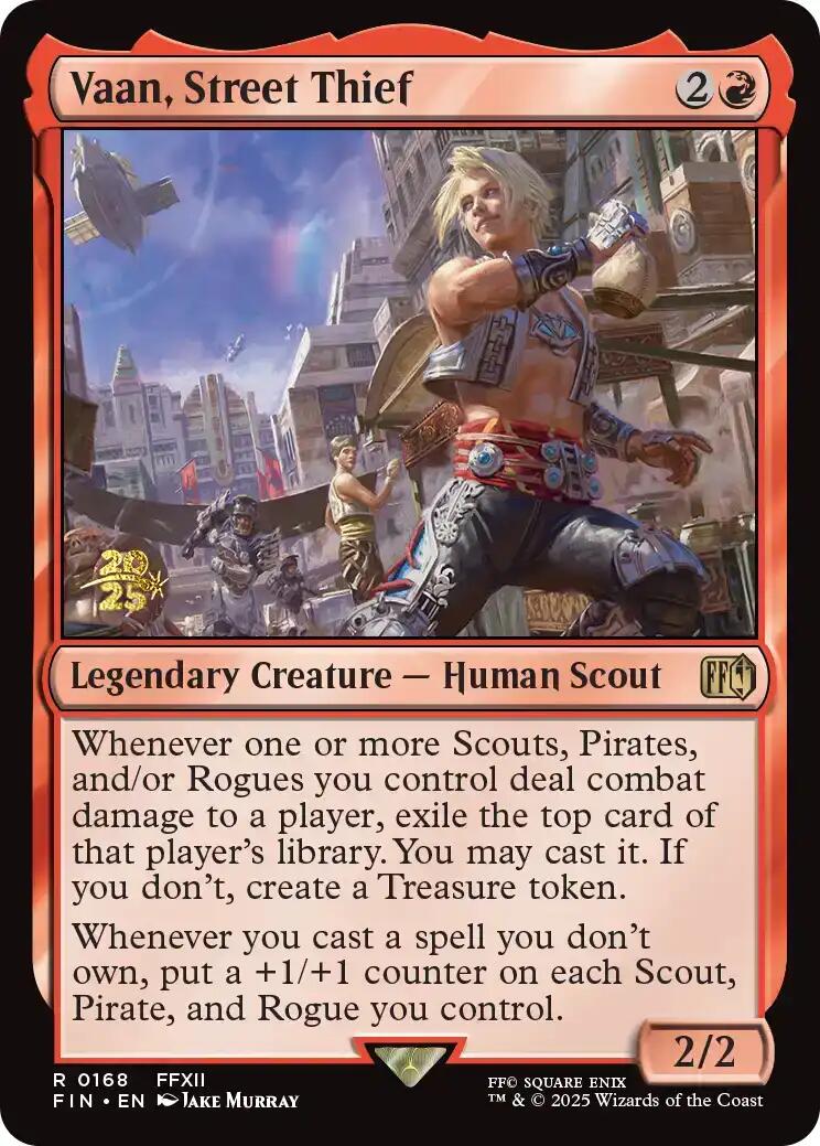 Vaan, Street Thief [FINAL FANTASY Prerelease Promo] | Game Master's Emporium (The New GME)