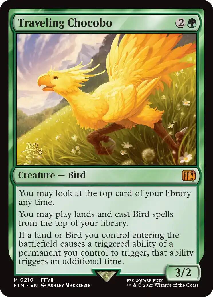 Traveling Chocobo [FINAL FANTASY Prerelease Promo] | Game Master's Emporium (The New GME)