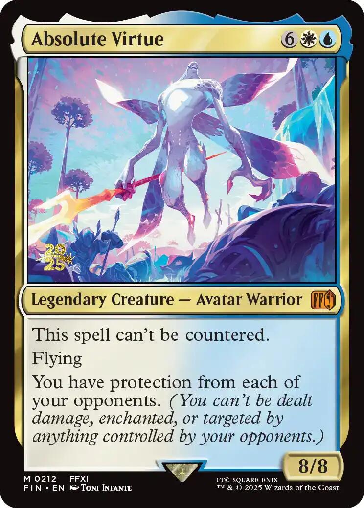 Absolute Virtue [FINAL FANTASY Prerelease Promo] | Game Master's Emporium (The New GME)