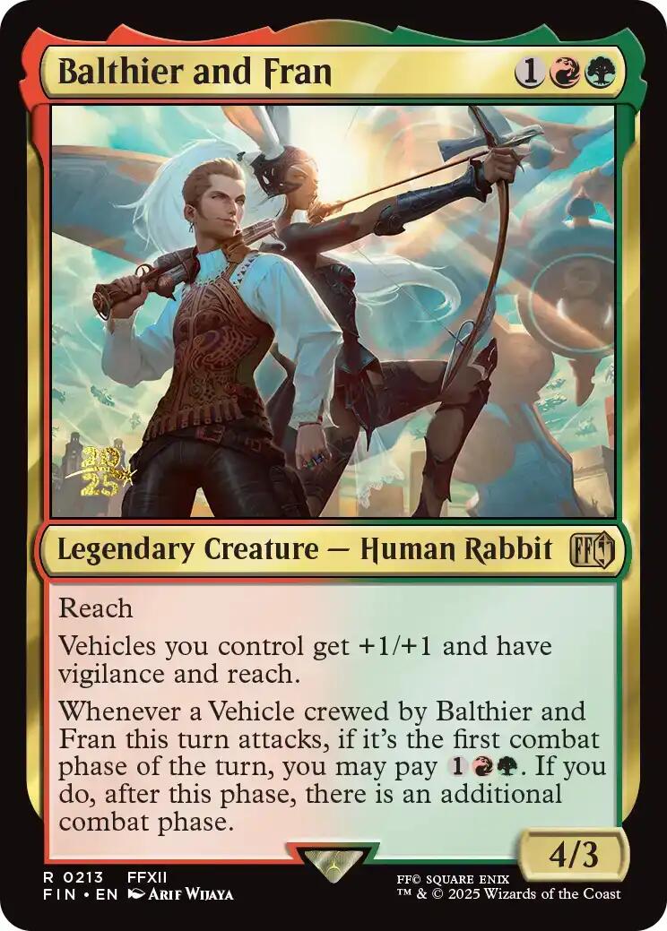 Balthier and Fran [FINAL FANTASY Prerelease Promo] | Game Master's Emporium (The New GME)